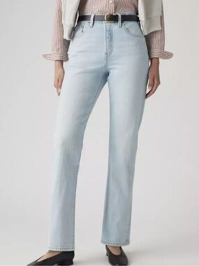 NWT Levi’s 501 Original Light Blue Straight-Leg Women’s Jeans